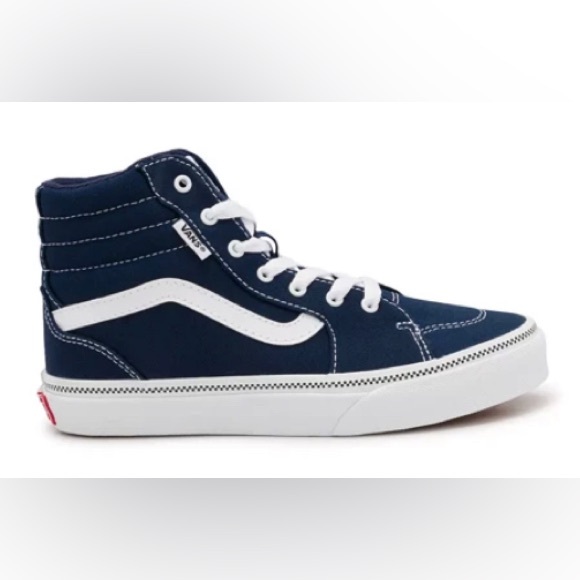 Vans Boys Filmore High Top Skate Shoes - Picture 3 of 4